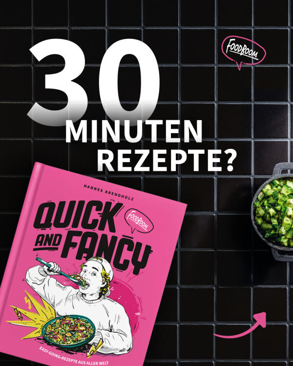 Kleine Erinnerung für alle, die abends vor dem Kühlschrank stehen und keine Idee haben: „Quick and Fancy“ von @foodboom ...