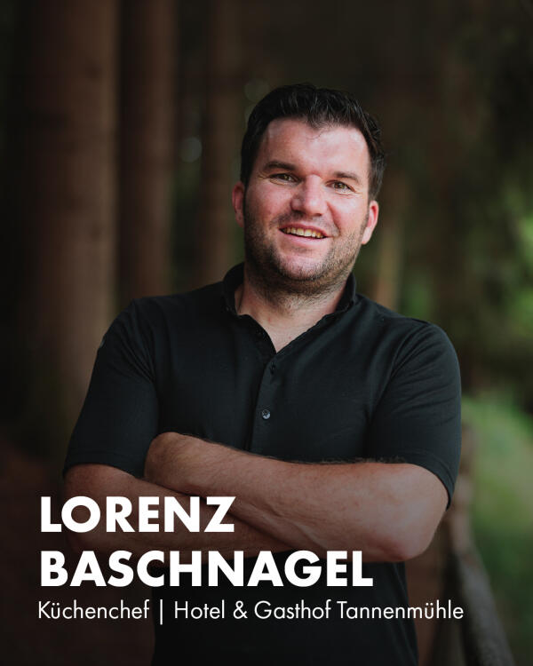 „Ich koche, was mir schmeckt.” 🍽️ So einfach erklärt Lorenz Baschnagel seine Küche in der Tannenmühle in Grafenhausen. A...